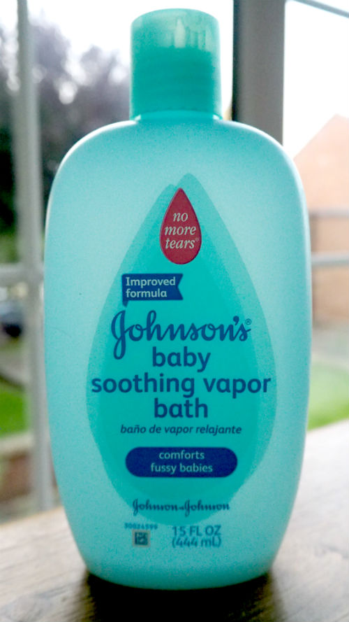 shampoo johnson's baby soothing vapor bath
